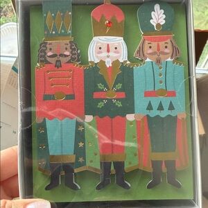 Festive Nutcracker Greeting Card